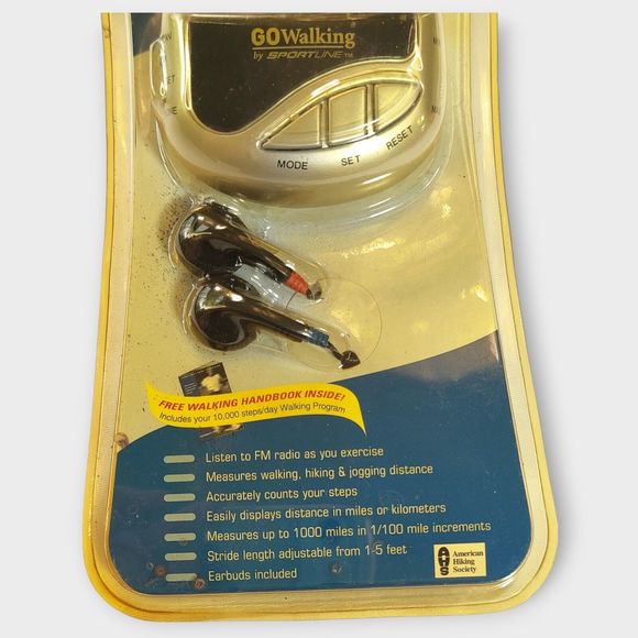 GoWalking SportLine Fm Radio Pedometer GW3398SL - Picture 3 of 8